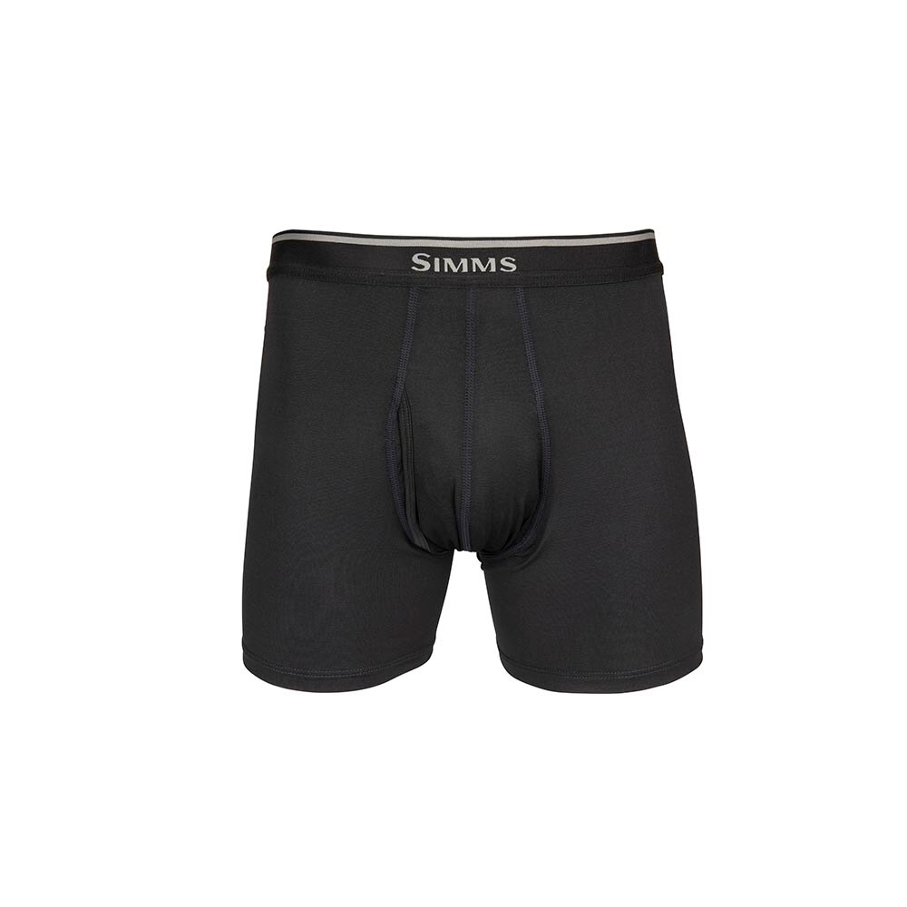 Simms Cooling Boxer Brief Men's in Carbon